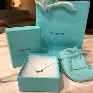 Tiffany’s Infinity Silver Necklace